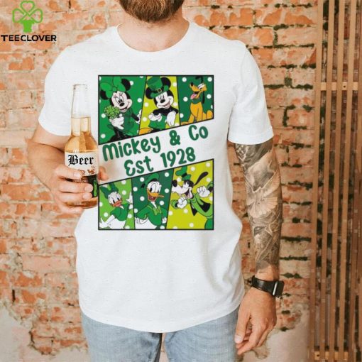 St Patrick’s Day Mouse And Friends Mickey And Co Est 1920 Shamrock 2023 Shirt