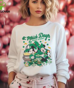 St Patricks Day On Main Street Mickey And Minnie hoodie, sweater, longsleeve, shirt v-neck, t-shirt