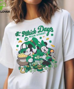 St Patricks Day On Main Street Mickey And Minnie hoodie, sweater, longsleeve, shirt v-neck, t-shirt