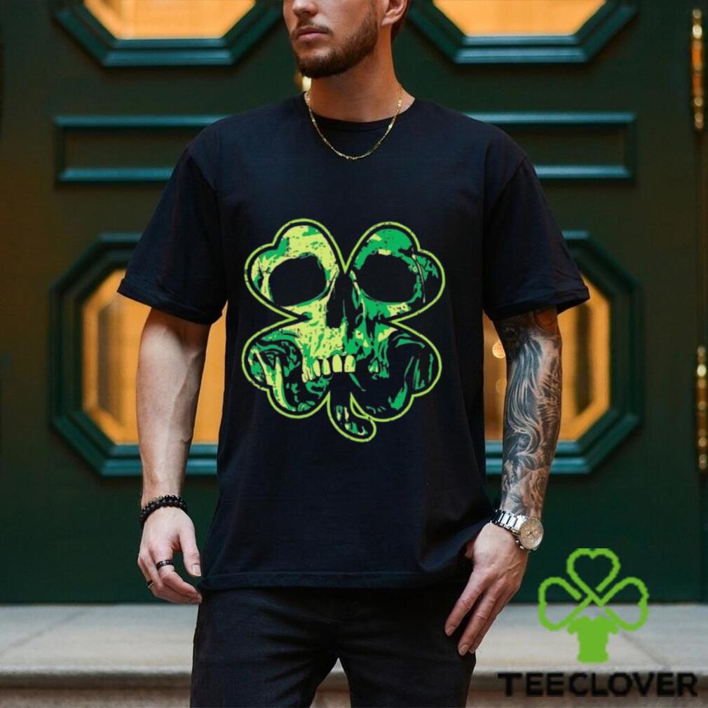 St Patricks Day Shamrock Clover Skull Cool Irish Shirt St Patricks Day Shamrock Clover Skull Cool Irish Shirt