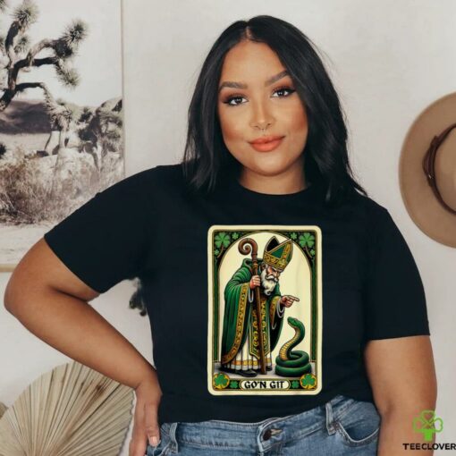 St Patricks Day Tarot Card Go’n Git Funny St Patrick T Shirt
