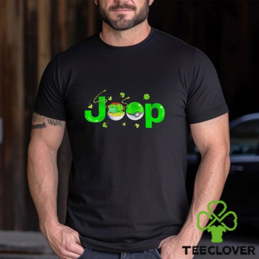 St Patrick’s Day X Pokemon Bulbasaur Jeep Tee Shirt