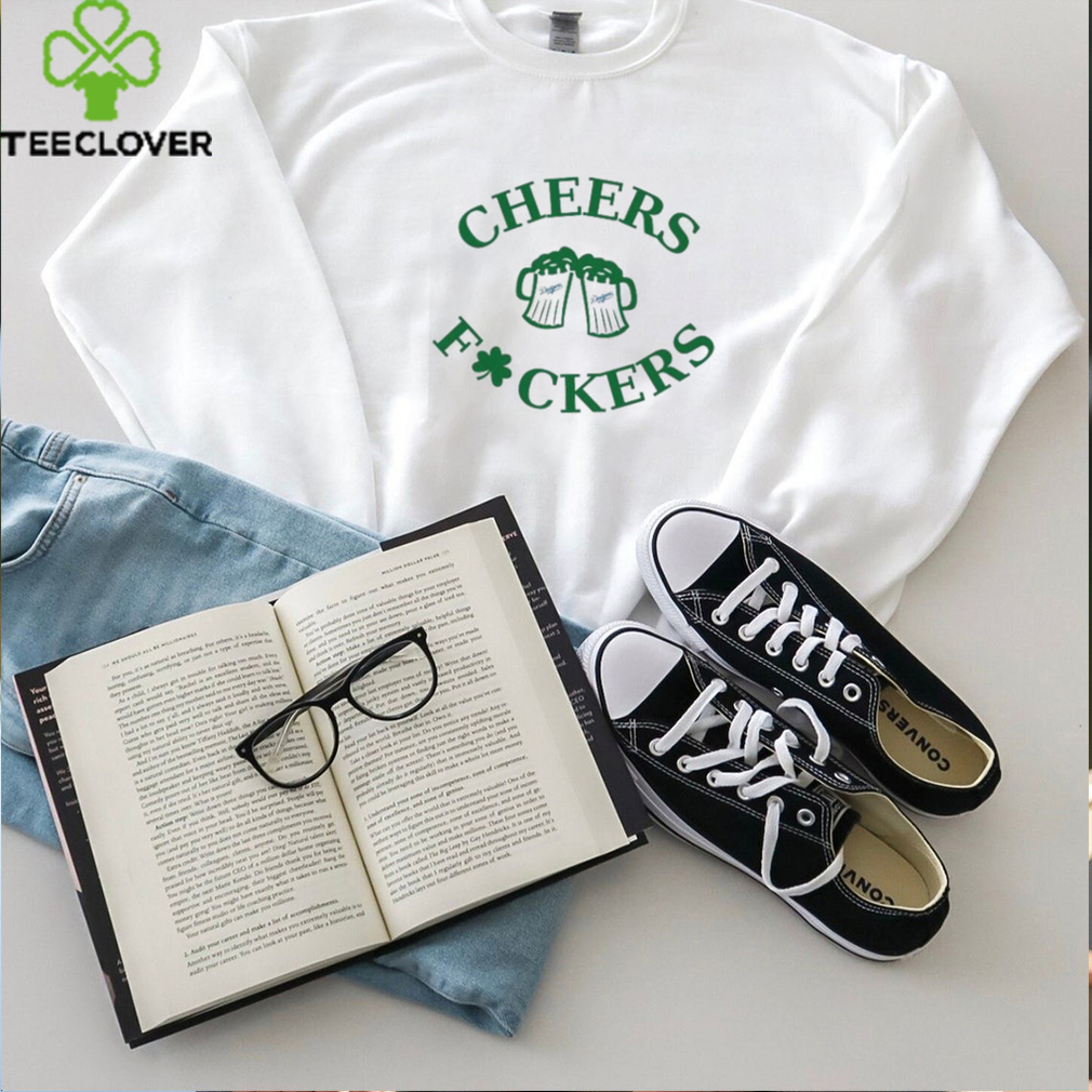 St Patricks Day cheers Fckers Los Angeles Dodgers beer 2024 shirt St Patricks Day cheers Fckers Los Angeles Dodgers beer 2024 shirt