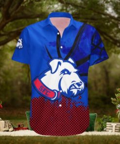 St. Francis Brooklyn Terriers Hawaii Shirt Basketball Net Grunge Pattern – NCAA