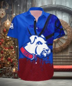 St. Francis Brooklyn Terriers Hawaii Shirt Basketball Net Grunge Pattern – NCAA