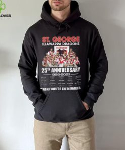 St. George Illawarra Dragons 25th Anniversary 1998 – 2023 Thank You For The Memories Shirt 2 St. George Illawarra Dragons 25th Anniversary 1998 – 2023 Thank You For The Memories Shirt