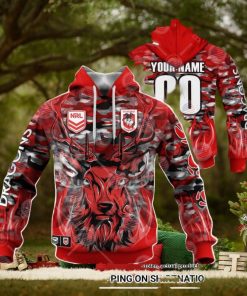 St. George Illawarra Dragons Deer Hunting Hoodie