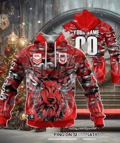 St. George Illawarra Dragons Deer Hunting Hoodie