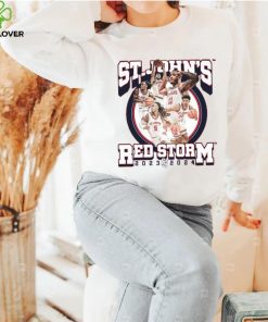 St. Johns NCAA Men's Basketball Official 2023 2024 Post Season T Shirt 2 St. Johns NCAA Men's Basketball Official 2023 2024 Post Season T Shirt