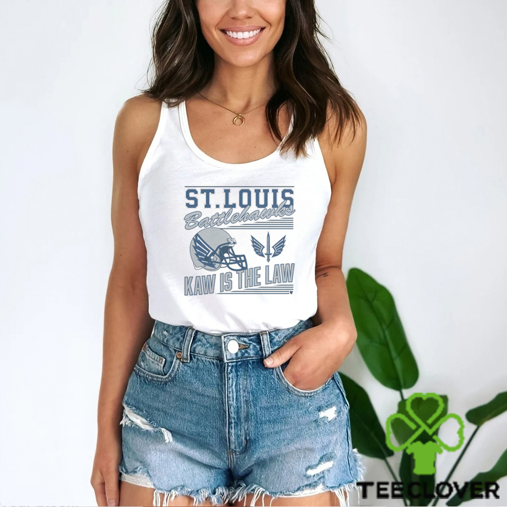 St. Louis Battlehawks Retro Kaw is Law Shirt St. Louis Battlehawks Retro Kaw is Law Shirt