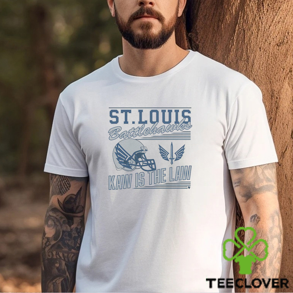 St. Louis Battlehawks Retro Kaw is Law Shirt St. Louis Battlehawks Retro Kaw is Law Shirt