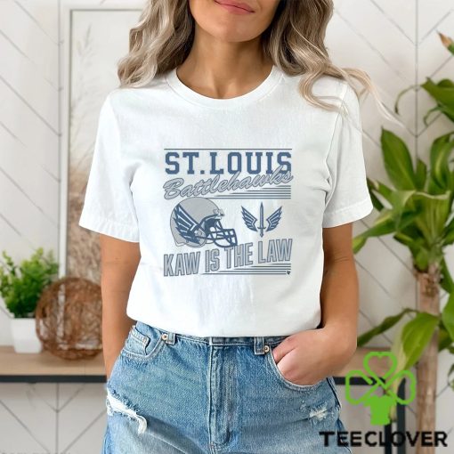 St. Louis Battlehawks Retro Kaw is Law Shirt
