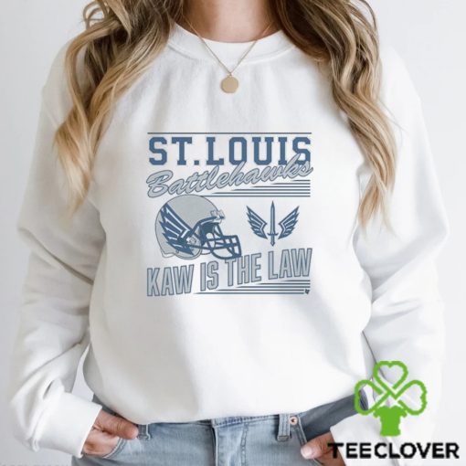 St. Louis Battlehawks Retro Kaw is Law Shirt