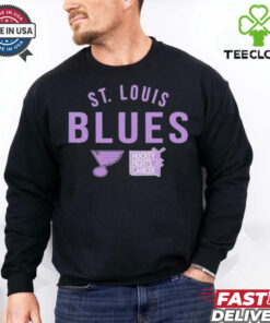 St. Louis Blues Hockey Fights Cancer 2024 Shirt 1 St. Louis Blues Hockey Fights Cancer 2024 Shirt