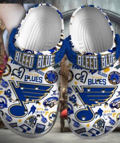 St. Louis Blues NHL Sport Crocs Crocband Clogs Shoes Comfortable For Men Women and Kids – Footwearelite Exclusive