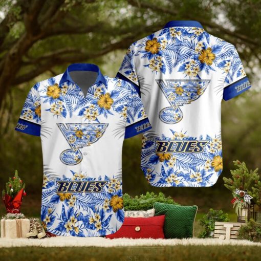 St. Louis Blues NHL Team Beach Vibe Hawaiian Shirt