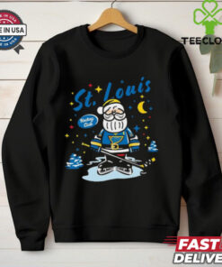 St. Louis Blues Santa Claus Christmas 2024 shirt