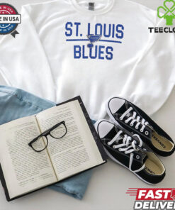 St. Louis Blues Starter Mesh Look Team Name Logo Pullover hoodie, sweater, longsleeve, shirt v-neck, t-shirt