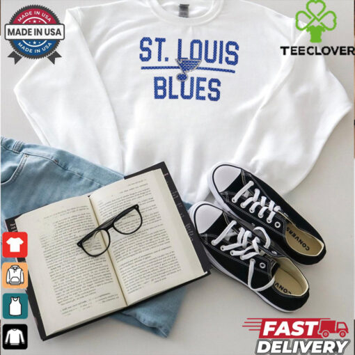 St. Louis Blues Starter Mesh Look Team Name Logo Pullover hoodie, sweater, longsleeve, shirt v-neck, t-shirt