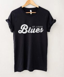 St. Louis Blues Starter x NHL Black Ice Black Cross Check Shirt