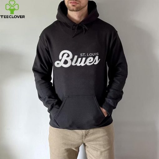 St. Louis Blues Starter x NHL Black Ice Black Cross Check Shirt