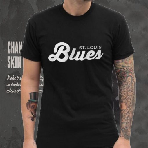 St. Louis Blues Starter x NHL Black Ice Black Cross Check Shirt