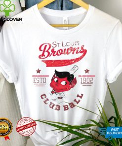 St. Louis Browns club ball estd 1902 hoodie, sweater, longsleeve, shirt v-neck, t-shirt