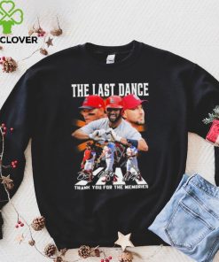 St. Louis Cardinals Abbey Road The Last Dance Thank You For The Memories Signature Shirt