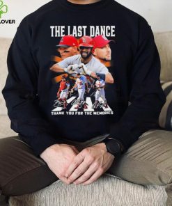 St. Louis Cardinals Abbey Road The Last Dance Thank You For The Memories Signature Shirt