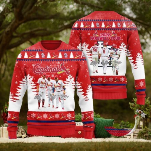 St. Louis Cardinals Fans 3D Ugly Christmas Sweater Christmas Gift Men And Women 2023 Sweater