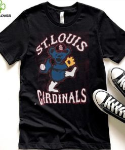 St. Louis Cardinals Homage Grateful Dead Tri Blend T Shirt