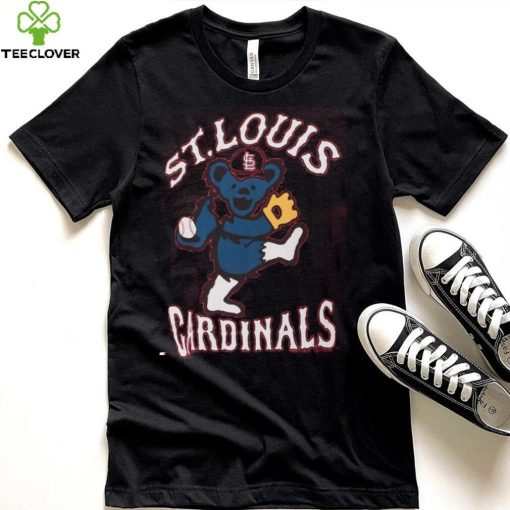 St. Louis Cardinals Homage Grateful Dead Tri Blend T Shirt