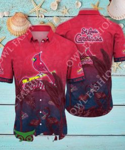 St. Louis Cardinals MLB Hawaiian Shirt Air Conditioning Time Aloha Shirt
