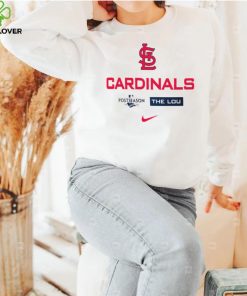 St. Louis Cardinals Nike 2022 Postseason Authentic The Lou shirt