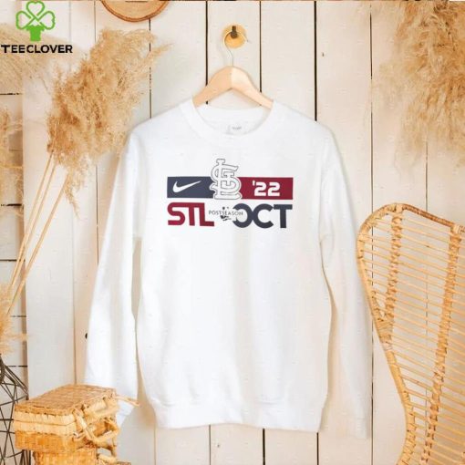 St. Louis Cardinals Nike 2022 Postseason STL OCT logo hoodie, sweater, longsleeve, shirt v-neck, t-shirt