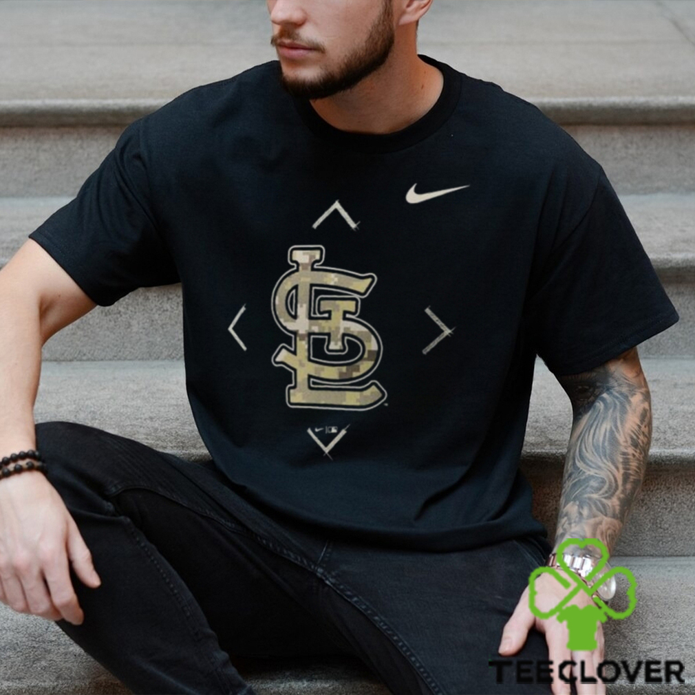 St. Louis Cardinals Nike 2023 Camo Logo shirt St. Louis Cardinals Nike 2023 Camo Logo shirt