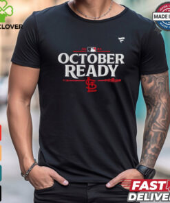 St. Louis Cardinals October Ready 2024 MLB Postseason Locker Room T Shirt