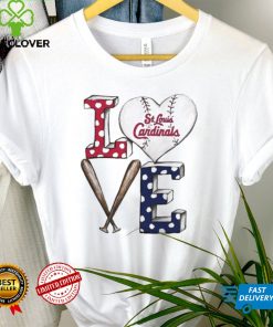 St. Louis Cardinals baseball love shirt
