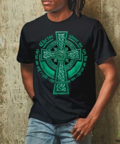 St. Patrick’s Breastplate Lorica Prayer Catholic Irish Cross T Shirt