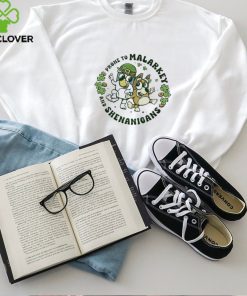 St. Patrick’s Day Bluey and Bingo prome to Malarkey and Shenanigans shirt