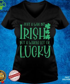 St. Patrick's Day Shirt Gift, Wee Bit Irish Lucky T Shirt 2 St. Patrick's Day Shirt Gift, Wee Bit Irish Lucky T Shirt