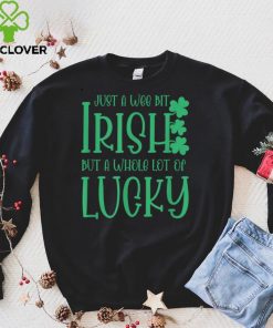 St. Patrick's Day Shirt Gift, Wee Bit Irish Lucky T Shirt 3 St. Patrick's Day Shirt Gift, Wee Bit Irish Lucky T Shirt
