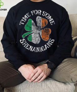 St. Patrick's Time For Some Shenanigans Clover Funny Party T Shirt 2 St. Patrick's Time For Some Shenanigans Clover Funny Party T Shirt