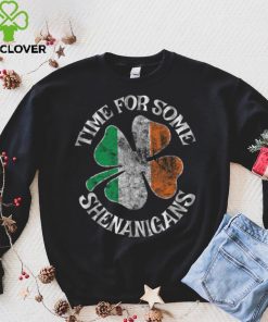 St. Patrick's Time For Some Shenanigans Clover Funny Party T Shirt 4 St. Patrick's Time For Some Shenanigans Clover Funny Party T Shirt
