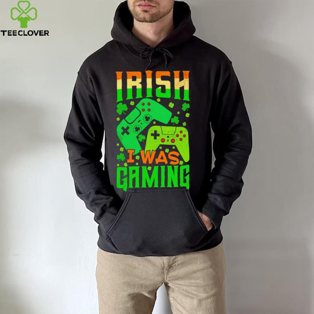 St. Patrick’s day Irish I was gaming shamrocks shirt St. Patrick’s day Irish I was gaming shamrocks shirt
