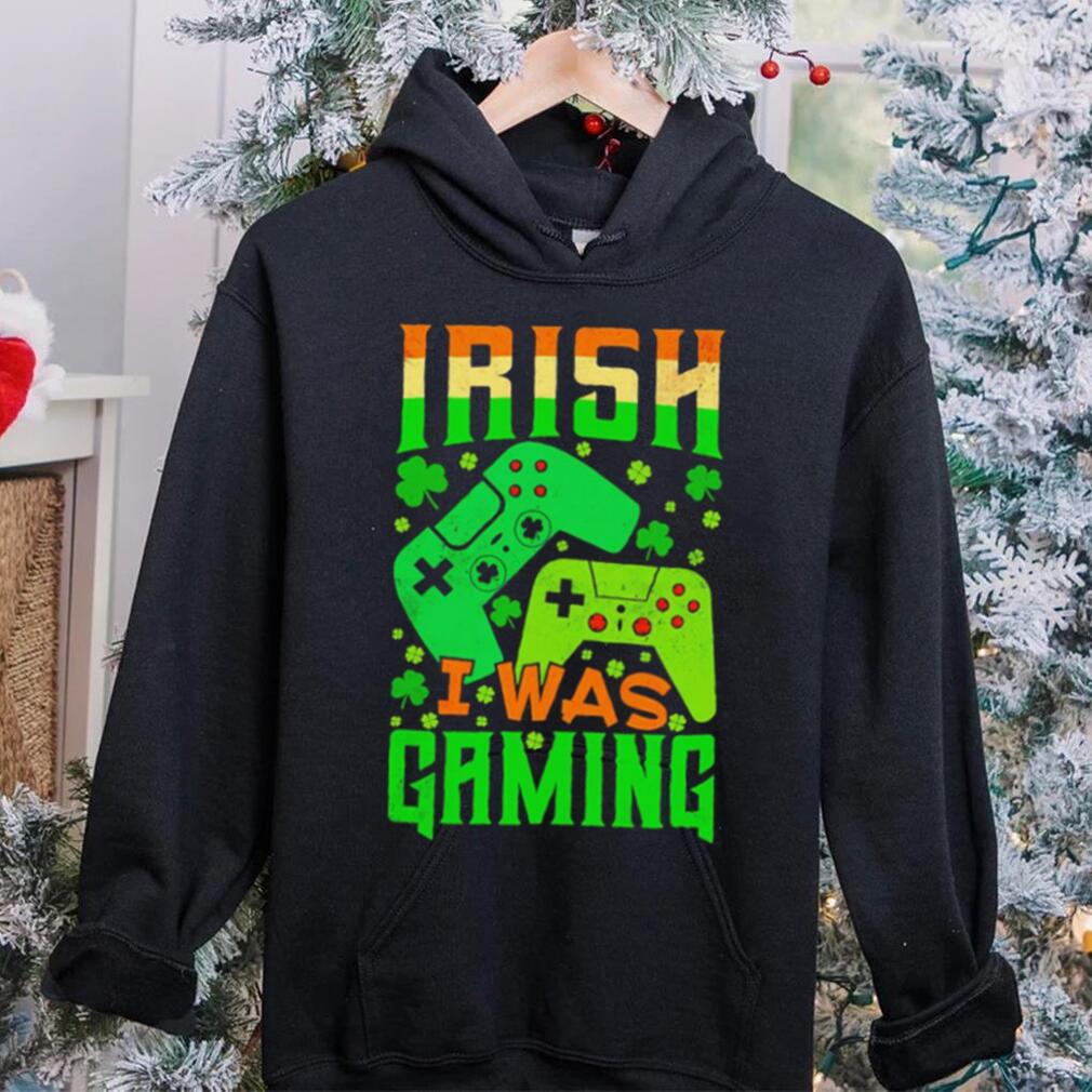 St. Patrick’s day Irish I was gaming shamrocks shirt St. Patrick’s day Irish I was gaming shamrocks shirt