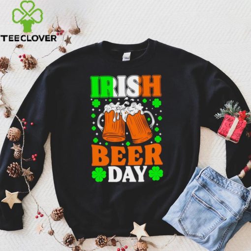 St. Patrick’s day Irish beer day shamrocks shirt