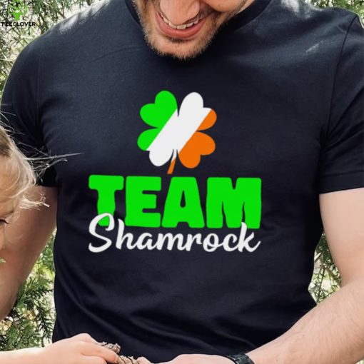 St. Patrick’s day team shamrock logo shirt