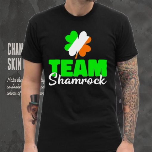 St. Patrick’s day team shamrock logo shirt