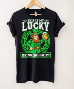 St. Patrick’s day this is my lucky drinking Leprechaun beer shirt